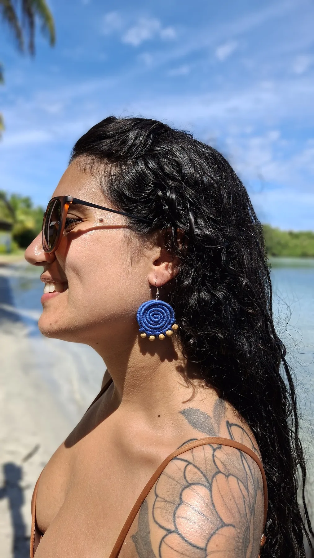 Pieza textil en Puerto Viejo